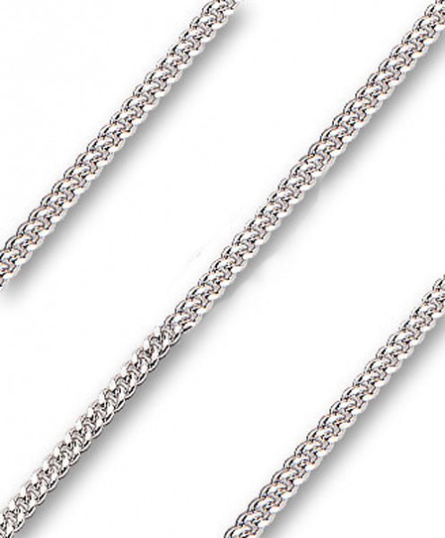 Endless Men's Heavy Curb Chain - Rhodium Plated
