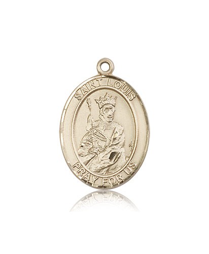 St. Louis Medal, 14 Karat Gold, Large - 14 KT Yellow Gold
