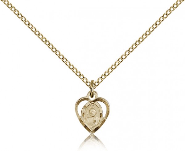 St. Jude Medal, Gold Filled - Gold-tone