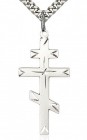 Cross Pendant, Sterling Silver