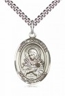 Men's Pewter Oval Mater Dolorosa Medal
