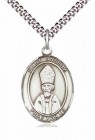 Men's Pewter Oval St. Anselm of Canterbury Medal