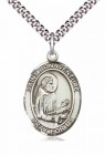 Men's Pewter Oval St. Bonaventure Medal