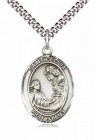 Men's Pewter Oval St. Cecilia Medal