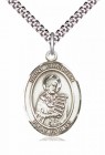 Men's Pewter Oval St. Christian Demosthenes Medal