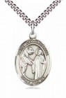 Men's Pewter Oval St. Columbanus Medal