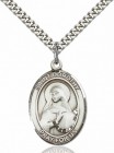 Men's Pewter Oval St. Dorothy Medal
