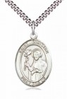 Men's Pewter Oval St. Dunstan Medal