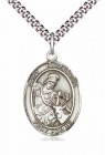 Men's Pewter Oval St. Eustachius Medal