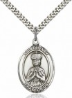 Men's Pewter Oval St. Henry II Medal