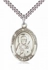 Men's Pewter Oval St. John Chrysostom Medal