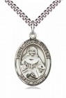 Men's Pewter Oval St. Julie Billiart Medal