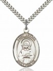 Men's Pewter Oval St. Lillian Medal