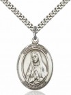 Men's Pewter Oval St. Martha Medal