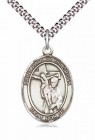 Men's Pewter Oval St. Paul of the Cross Medal