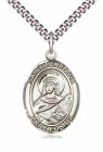 Men's Pewter Oval St. Perpetua Medal