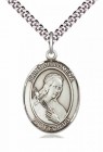 Men's Pewter Oval St. Philomena Medal