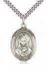 Men's Pewter Oval St. Rebecca Medal