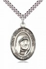 Men's Pewter Oval St. Teresa of Calcutta Medal