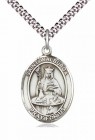 Men's Pewter Oval St. Walburga Medal