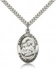 St. Joseph Medal, Sterling Silver