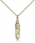 St. Joseph Medal, Gold Filled