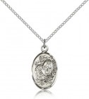 Miraculous Medal, Sterling Silver