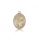 St. Rene Goupil Medal, 14 Karat Gold, Medium