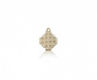 Jerusalem Cross Pendant, 14 Karat Gold