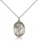 St. Peter Nolasco Medal, Sterling Silver, Medium