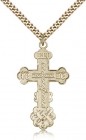 Cross Pendant, Gold Filled