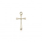 Maltese Cross Pendant, 14 Karat Gold