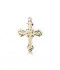 Cross Pendant, 14 Karat Gold