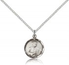 St. Jude Medal, Sterling Silver