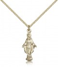Miraculous Medal, Gold Filled