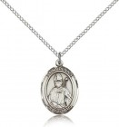 St. Dennis Medal, Sterling Silver, Medium