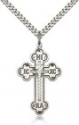 Cross Pendant, Sterling Silver