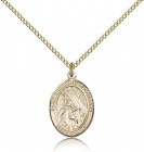 St. Margaret of Cortona Medal, Gold Filled, Medium