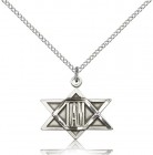 I Am Star Medal, Sterling Silver