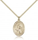 St. Edmund Campion Medal, Gold Filled, Medium