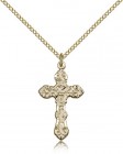 Cross Pendant, Gold Filled