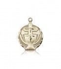 Communion Medal, 14 Karat Gold