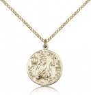St. Thomas More Medal, Gold Filled