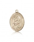 St. Perpetua Medal, 14 Karat Gold, Large