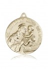 St. Anthony Medal, 14 Karat Gold