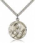 St. Dorothy Medal, Sterling Silver