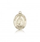 St. Theodore Guerin Medal, 14 Karat Gold, Medium