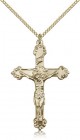 Crucifix Pendant, Gold Filled