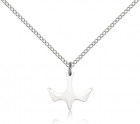 Holy Spirit Medal, Sterling Silver