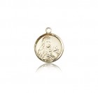 St. Theresa Medal, 14 Karat Gold